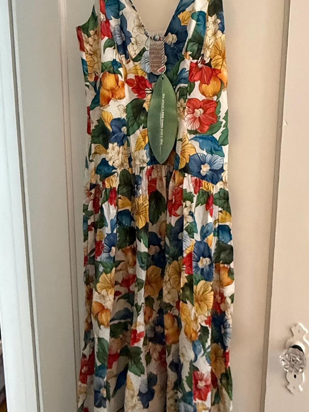Farm Rio Tropi Maxi Dress Size S